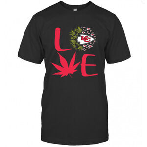 Kansas City Chiefs Love Weed T-Shirt